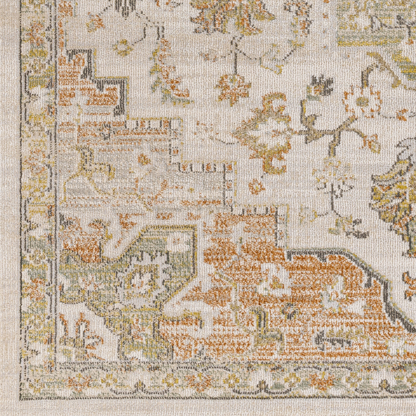 Jamila 84 X 63 inch Taupe Rug, Rectangle