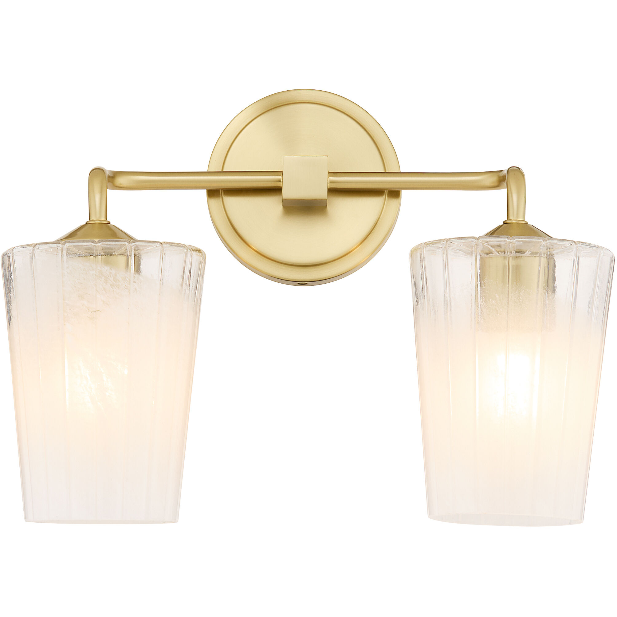 Providence 2 Light 15 inch Aged Brass Vanity Light Wall Light