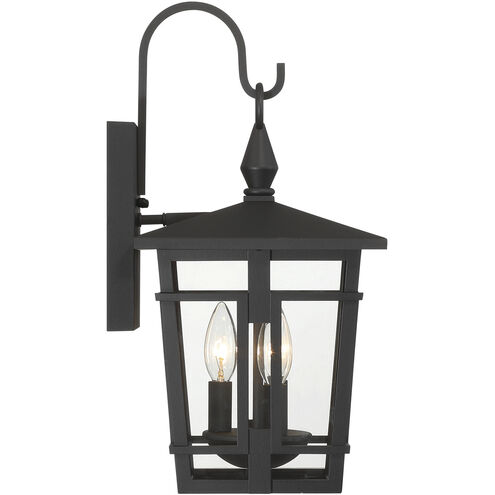 Fieldstone 3 Light 17.75 inch Sand Coal Outdoor Wall Sconce