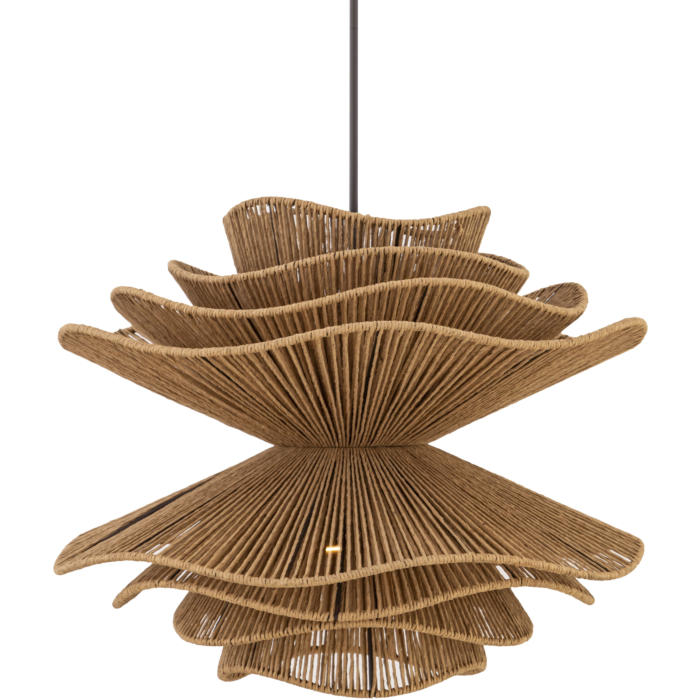 Mireth 6 Light 30 inch Dark Bronze Pendant Ceiling Light