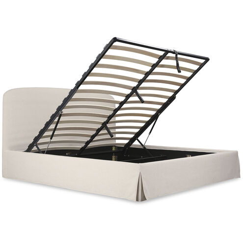 Joan White Storage Bed, King