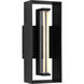 Sean Lavin Abner 12 inch Textured Black Outdoor Wall Lantern