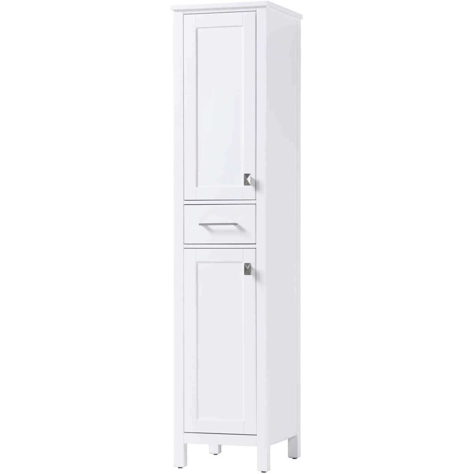 Irene White Bathroom Storage Cabinet