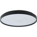 Tambourine LED 15 inch Black Flush Mount Ceiling Light
