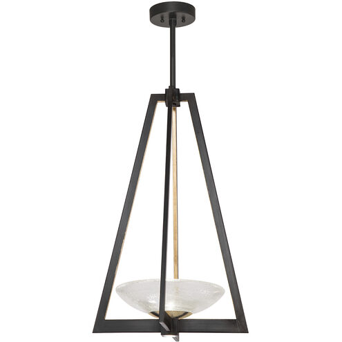 Delphi LED 17.5 inch Black Pendant Ceiling Light