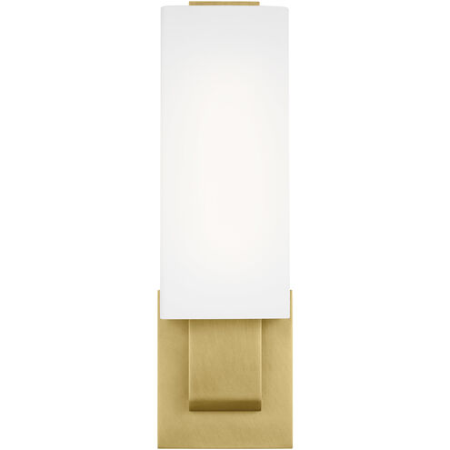 Sean Lavin Kisdon LED Natural Brass ADA Wall Sconce Wall Light, Integrated LED