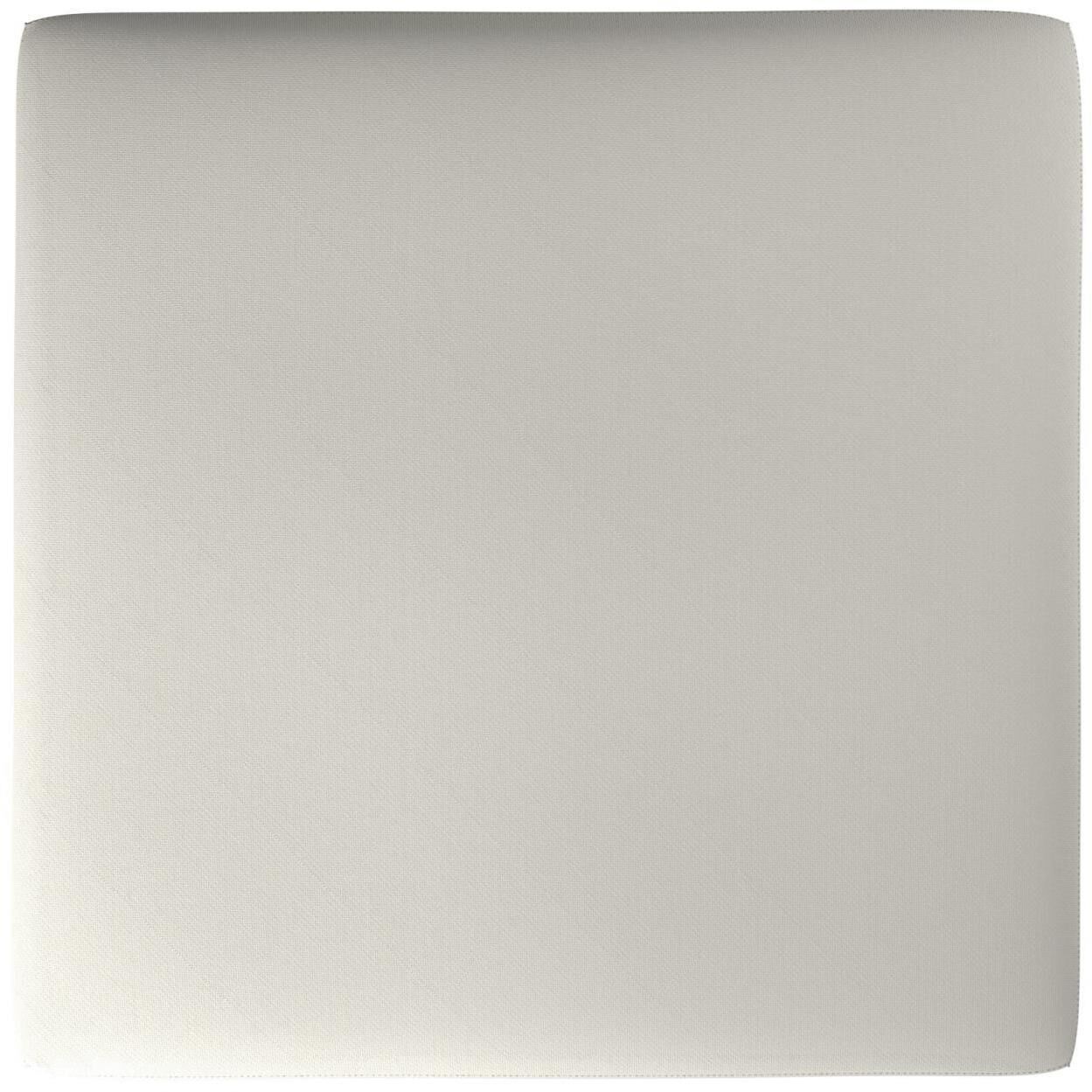 Universal 17 inch Natural Outdoor Ottoman, 36in Square, The Seascape Collection