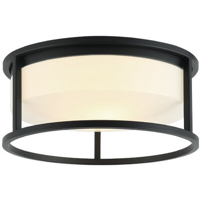 Framerton 2 Light 11.88 inch Flush Mount
