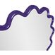 Cloud 36 X 24 inch Royal Purple Mirror