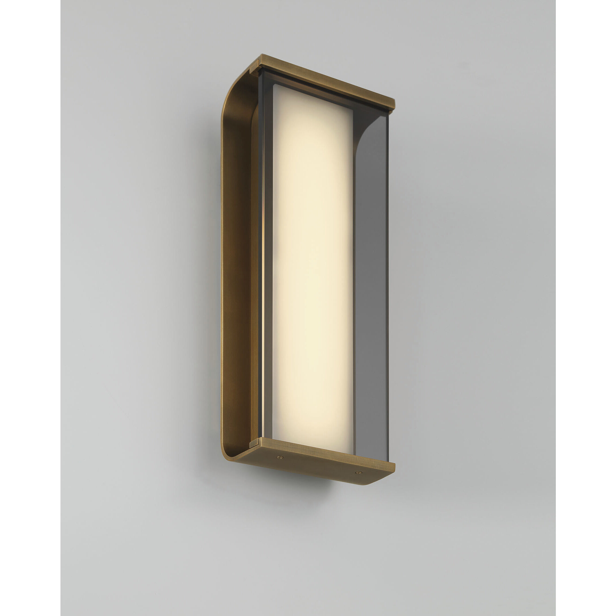 Dulton LED 5 inch Antique Brass ADA Wall Sconce Wall Light