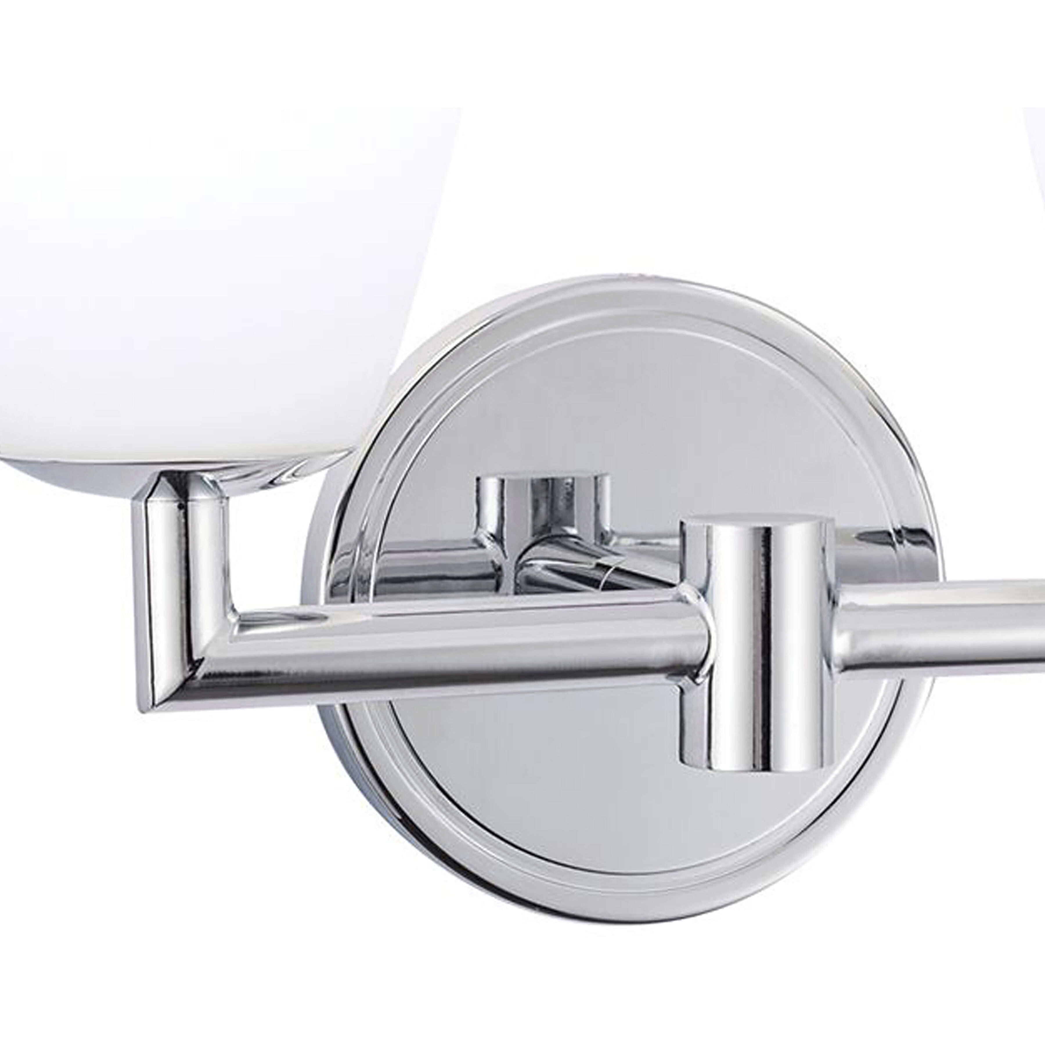 Chancellor Vanity Light Wall Light in Chrome