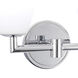 Chancellor Vanity Light Wall Light in Chrome