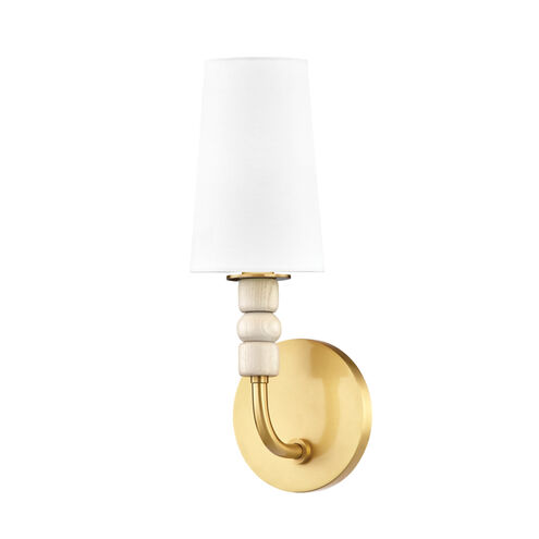 Casey 1 Light 5 inch Aged Brass Wall Sconce Wall Light
