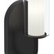 Mack 1 Light 4.75 inch Matte Black Wall Sconce Wall Light