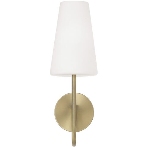 Averitt Sconce Wall Light in Aged Brass