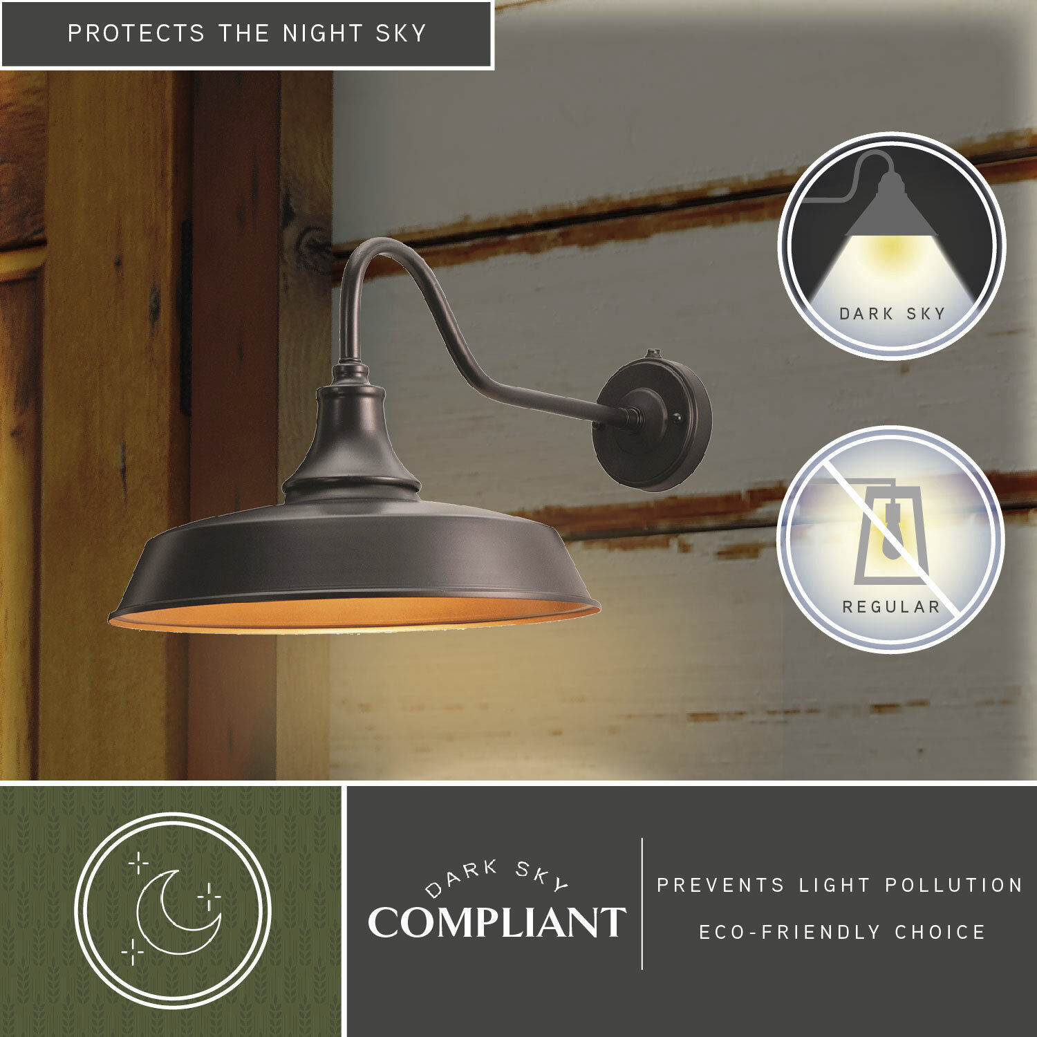 Dorado LED 12.25 inch Dark Bronze and Light Gold Outdoor Wall