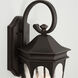 Inman Park 3 Light 27 inch Oiled Bronze Outdoor Wall Lantern