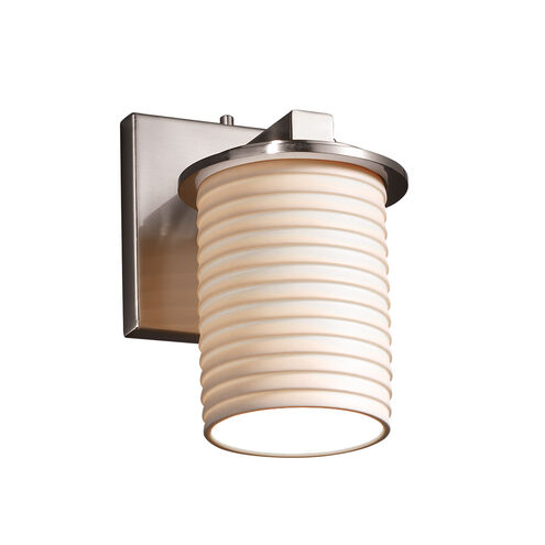 Limoges Wall Sconce Wall Light in 700 Lm LED, Brushed Nickel, Sawtooth, Dakota