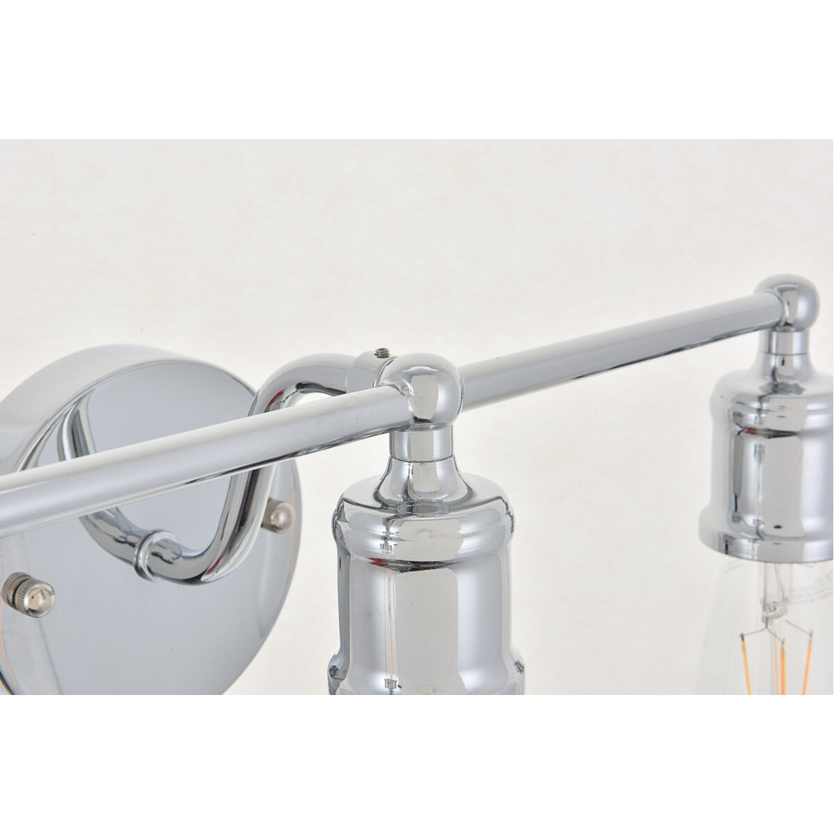 Serif 3 Light 15 inch Chrome Wall Sconce Wall Light