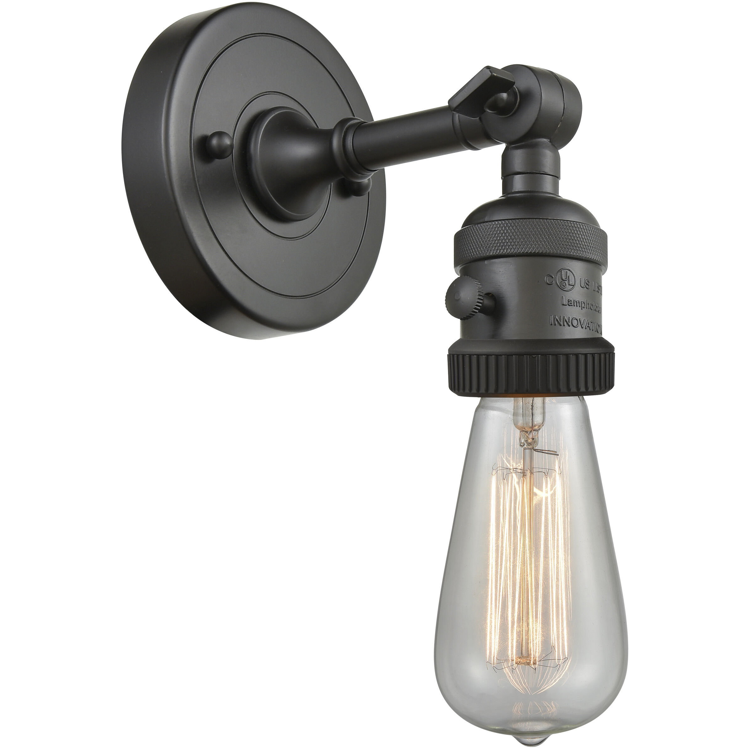 Bare bulb sconce shop
