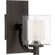 Kolt LED 7.5 inch Western Bronze Bath Light Wall Light