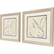 Linear Rabbit Gray and Neutral Framed Art, Propac