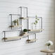 Anita 17.7 X 15.7 X 5.9 inch Black Shelf