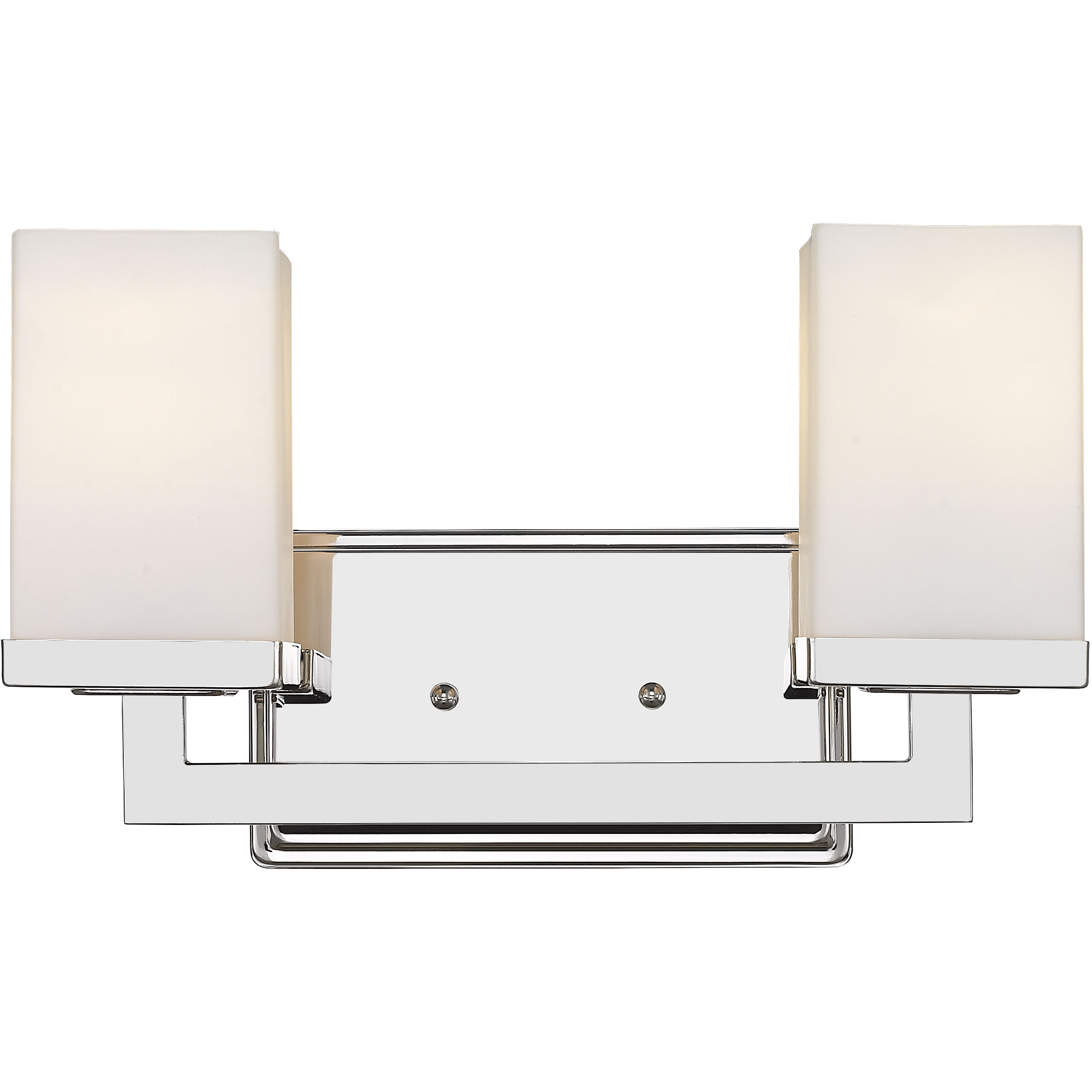 Tidal 2 Light 13.25 inch Chrome Vanity Wall Light