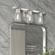 Clarion 3 Light 23 inch Brushed Nickel Vanity Sconce Wall Light