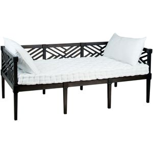 Teak 71 X 37 inch White Outdoor Cushion, Daybed Cushion