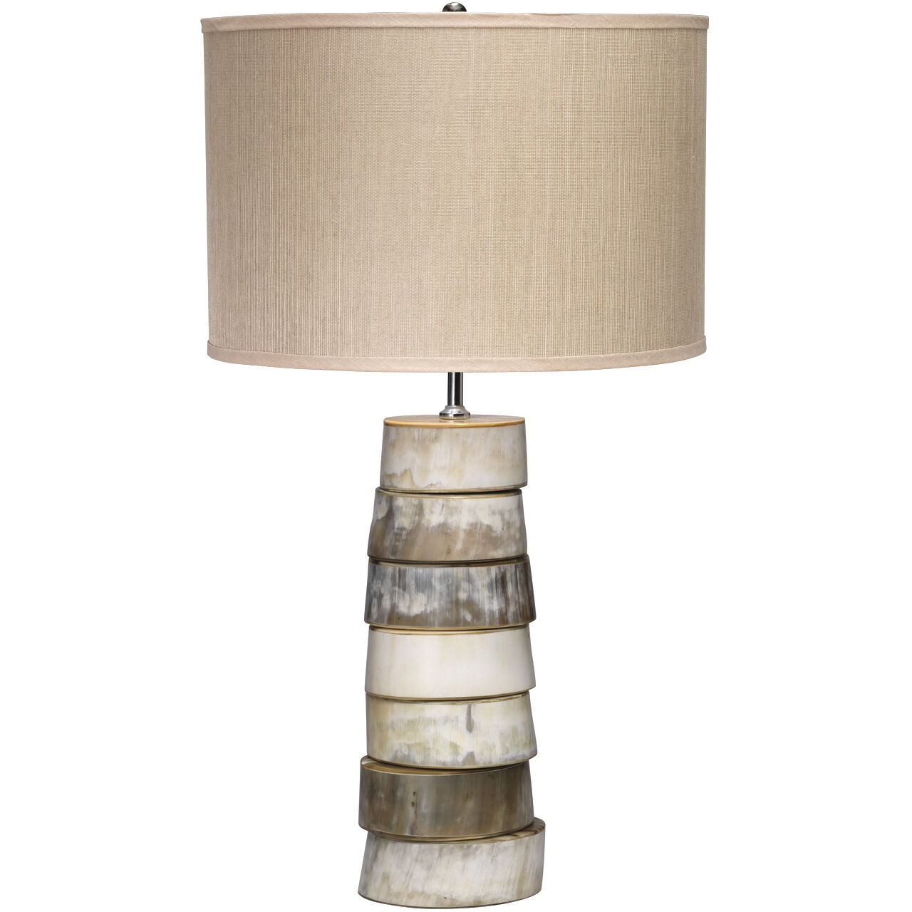 Stacked Horn Table Lamp