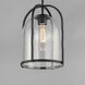 Foundry 1 Light 11 inch Black Outdoor Pendant