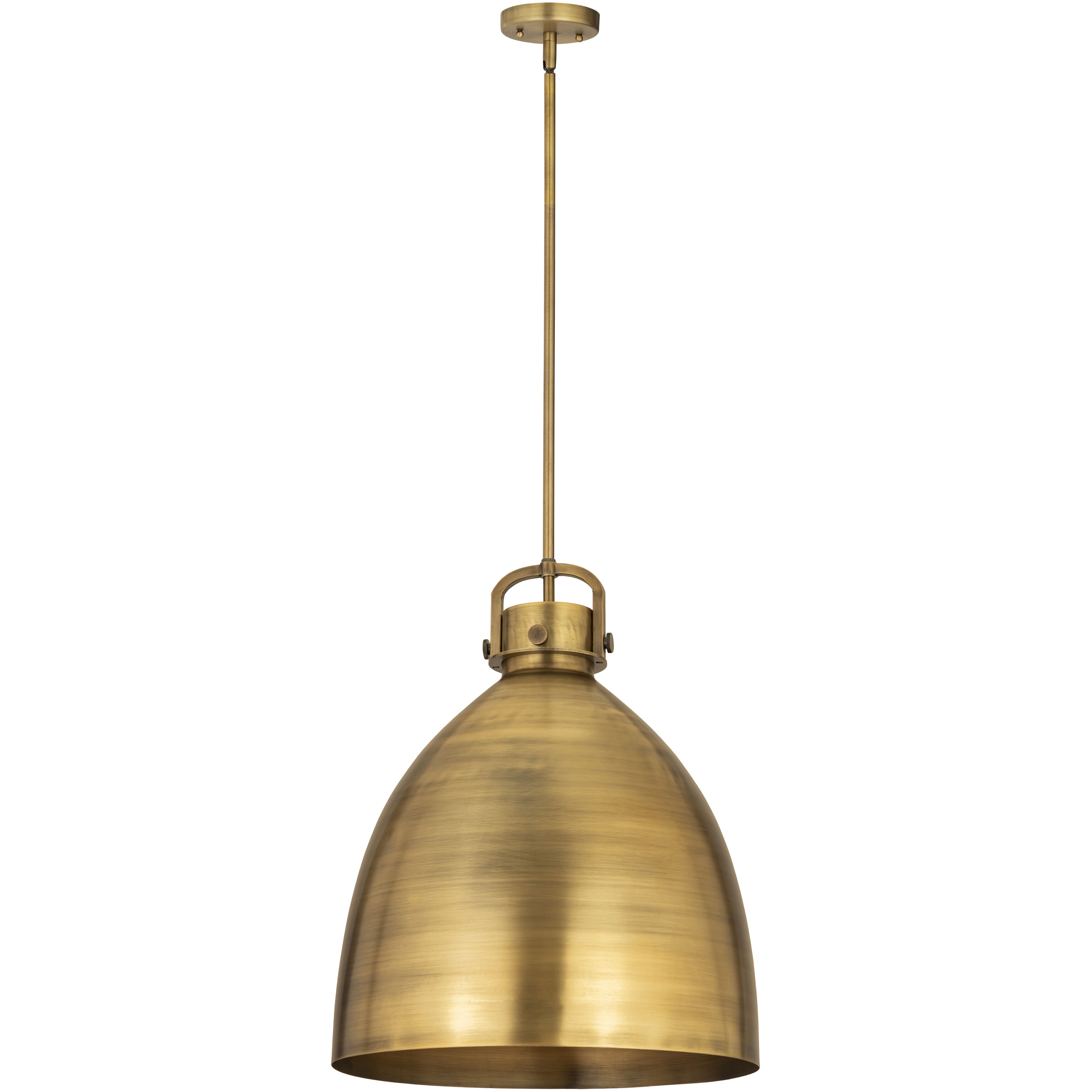 Brushed brass pendant on sale
