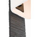 Anne-Marie Barton Fumar 54.75 inch 8.00 watt Ridged Carbon Statement Floor Lamp Portable Light