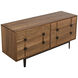 Bourgeois 66 X 20.5 inch Dark Walnut Sideboard