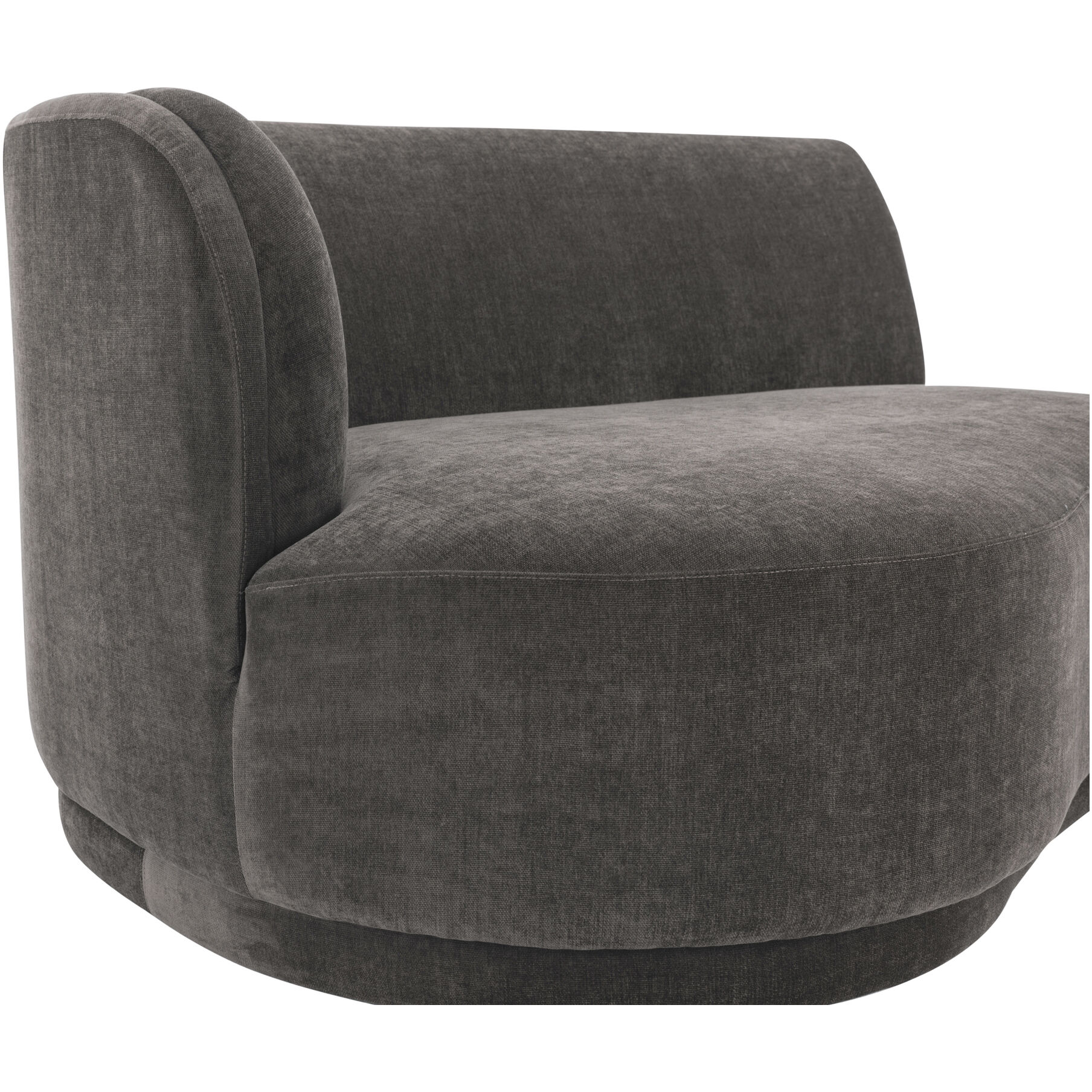 Yoon Grey Chaise, Left