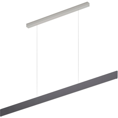 After 8 Linear Pendant Ceiling Light in Slate