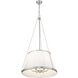 Madeline 6 Light 24 inch Brushed Nickel Pendant Ceiling Light