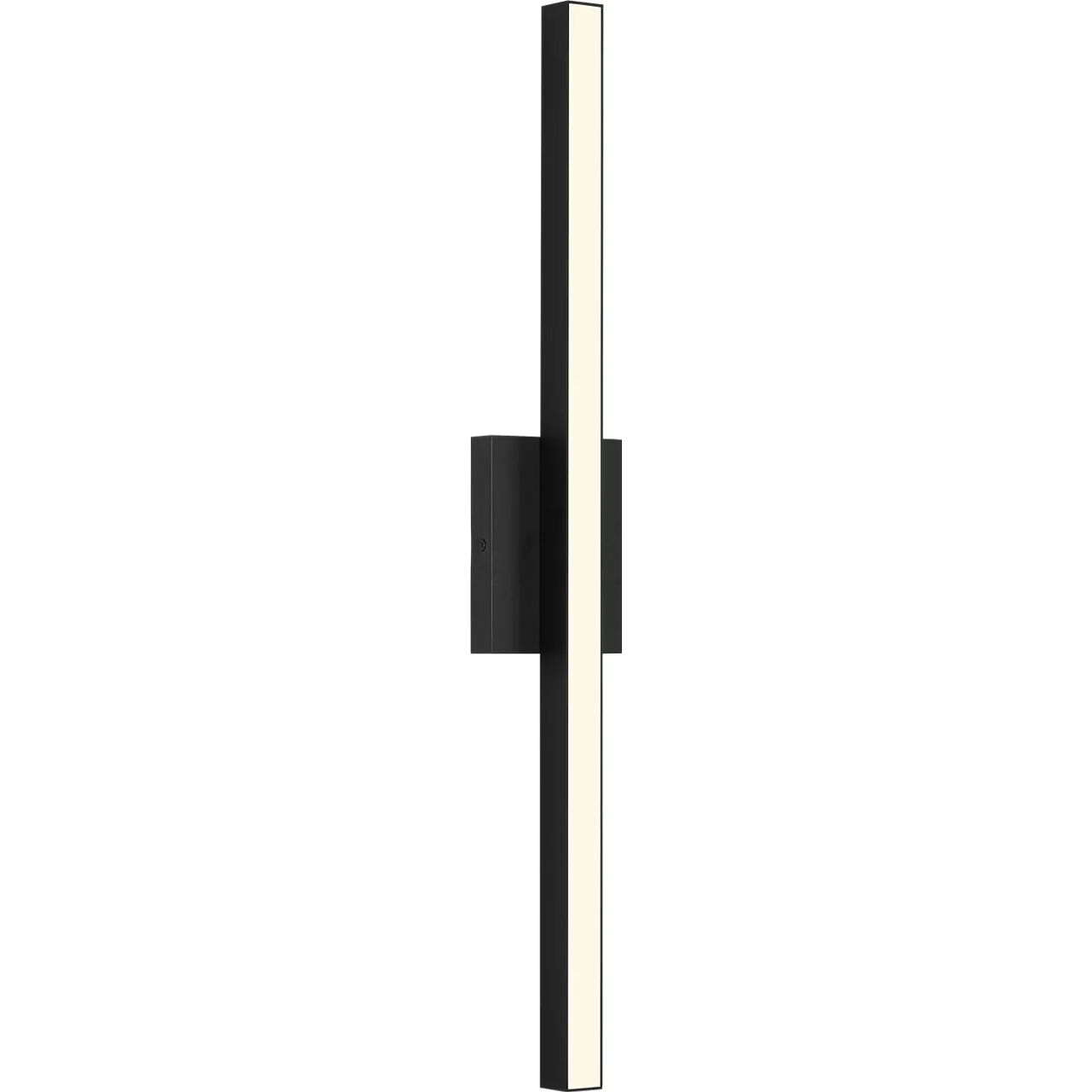 Marque LED 30 inch Midnight Black Vanity Light Wall Light