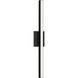 Marque LED 30 inch Midnight Black Vanity Light Wall Light