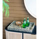 Rectangular Capiz Black Tray