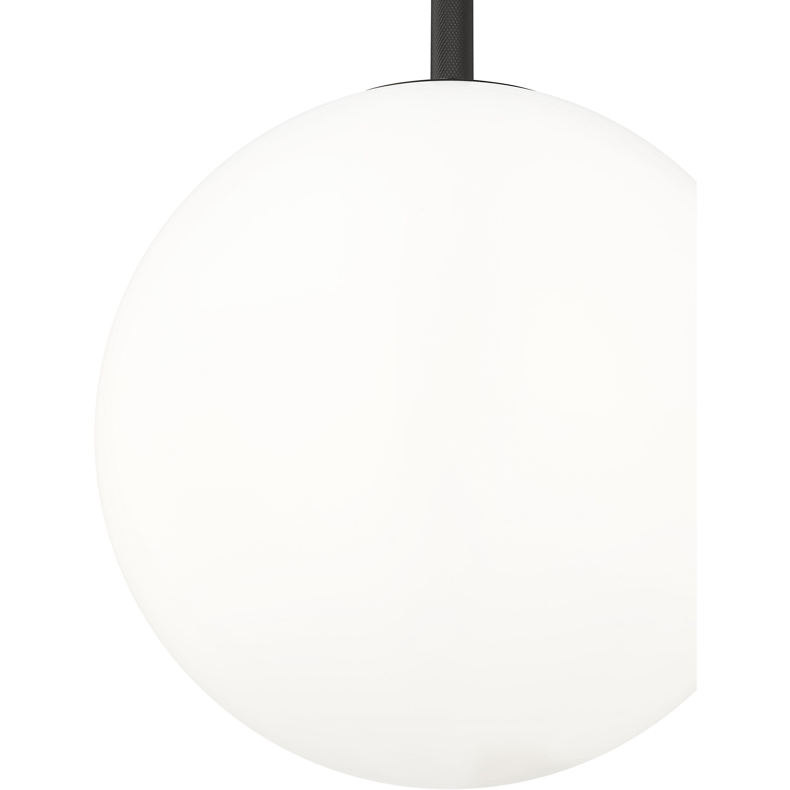 Kairo 1 Light 12 inch Matte Black Pendant Ceiling Light