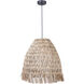 Bejamin 1 Light 20 inch Espresso Pendant Ceiling Light