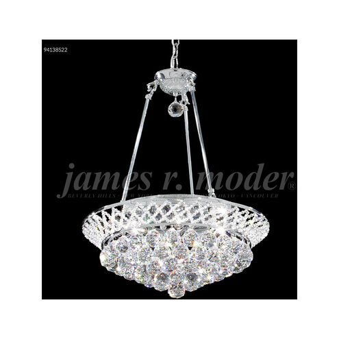 Jacqueline 6 Light 19 inch Gold Crystal Chandelier Ceiling Light