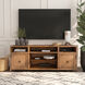 Lark Wood 65" TV Stand with Storage in Light Brown