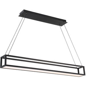 Trick Box LED 5 inch Black Pendant Ceiling Light, dweLED