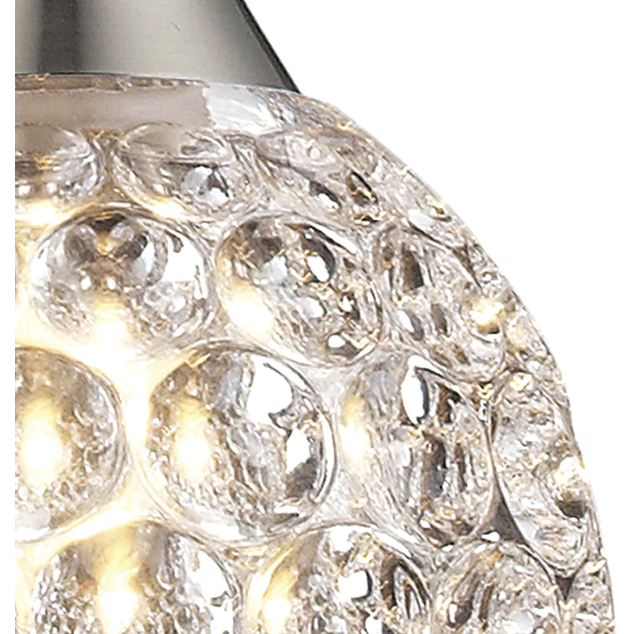 Kersey LED 5 inch Satin Nickel Pendant Ceiling Light