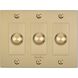 3G 100-120 Brass Dimmer Switch, LED