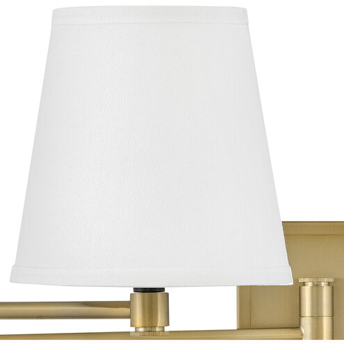 Beale 1 Light 7 inch Lacquered Brass Sconce Wall Light