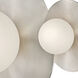 Lisa McDennon Rhea LED 10 inch Polished Nickel Vanity Light Wall Light